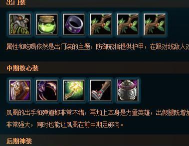 《Dota风暴出装攻略》（掌握最强装备，成为无敌玩家！）